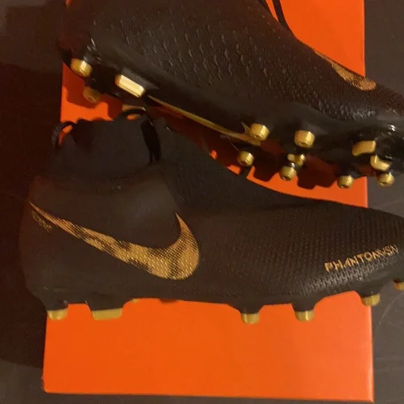 New Nike Jr Phantom VSN Elite DF FG/MG Soccer Cleats